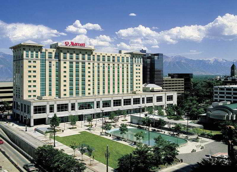 Marriott Salt Lake City Center Exterior foto
